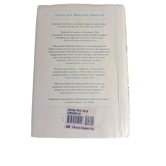 Talking to Strangers by Malcolm Gladwell - Picture 2 of 4